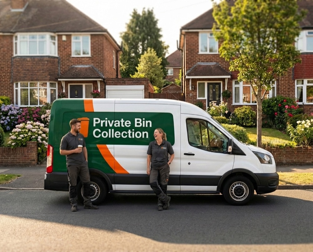 Private bin collection team serving Littlehampton and West Sussex